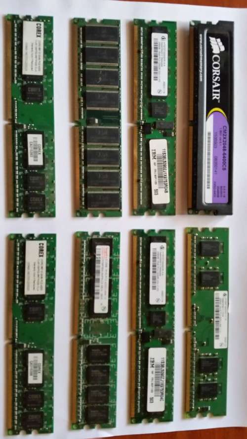 DDR2 Memory lot.