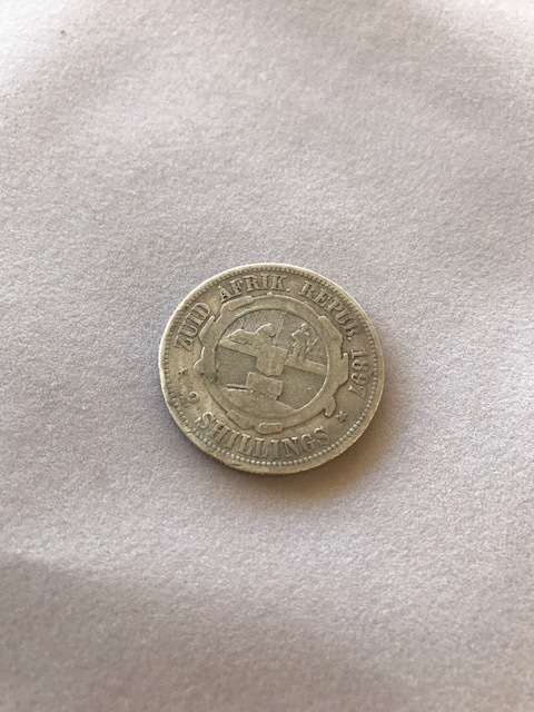 1897 ZAR Kruger 2 Shilling **R1 START**