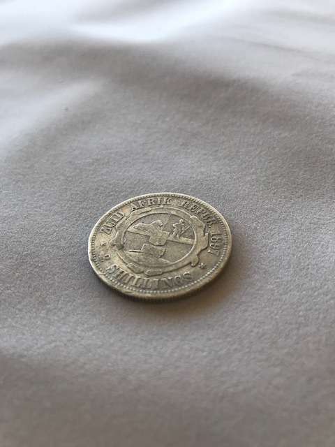 1897 ZAR Kruger 2 Shilling **R1 START**