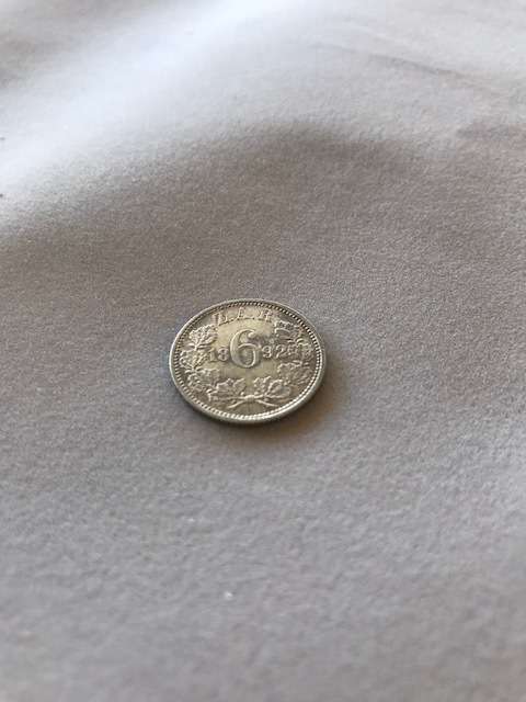 1892 Paul Kruger ZAR Sixpence (6d) Silver **R1 START**