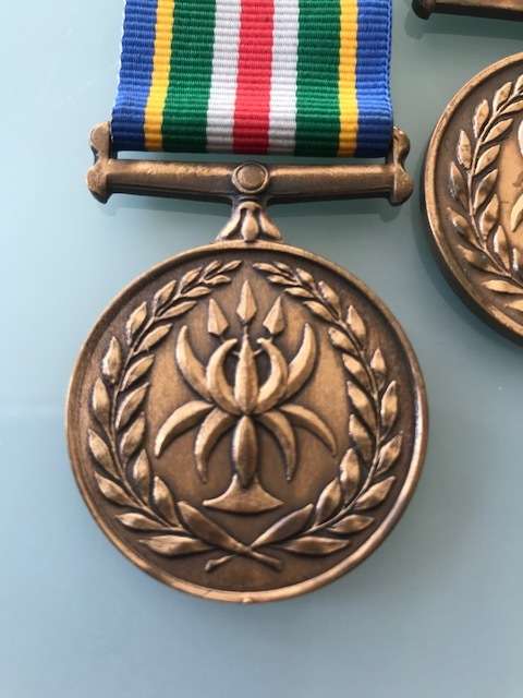 SAPS Reconciliation and Amalgamation medal - Full-size **R1 START** Bid per medal