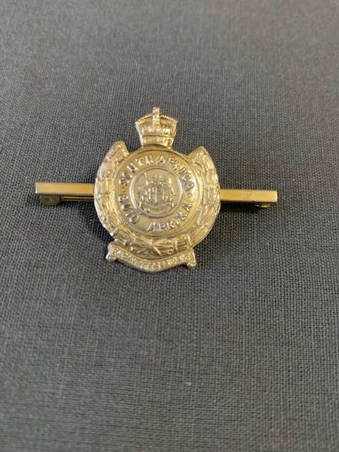 Sterling Silver South African Army Engineers/Genie Corps Pin **R1 START**