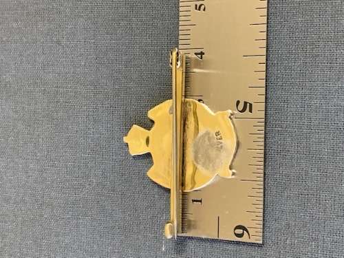 Sterling Silver South African Army Engineers/Genie Corps Pin **R1 START**