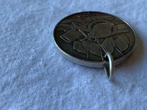 Silver Turkish Crimea Medal, 1855 (no ribbon) *R1 START**