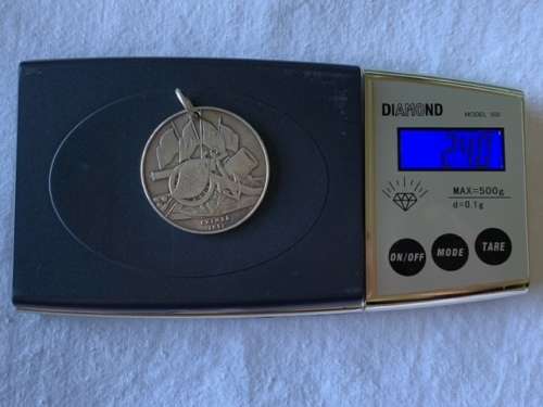 Silver Turkish Crimea Medal, 1855 (no ribbon) *R1 START**