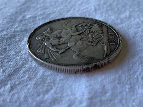 1891 British 1 Crown Victoria D.G Britt: Reg: F.D **R1 START**