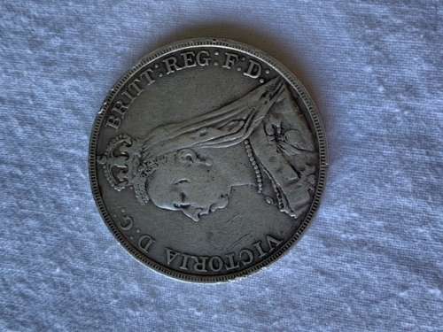 1891 British 1 Crown Victoria D.G Britt: Reg: F.D **R1 START**