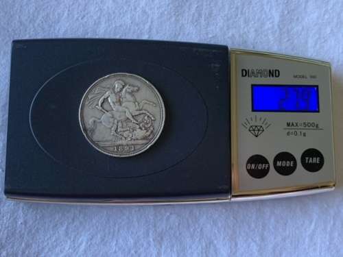 1891 British 1 Crown Victoria D.G Britt: Reg: F.D **R1 START**