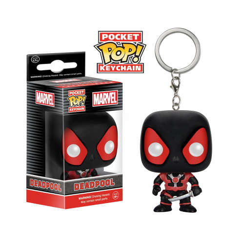 Deadpool Keychain (Black Costume)