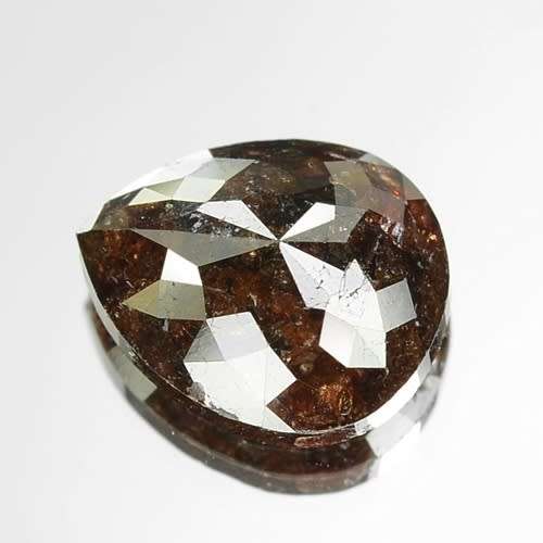 Huge 2.81ct Solitaire Fancy Red Brown 100% Natural Diamond PEAR Cut I1 ! R145 000 Certificate