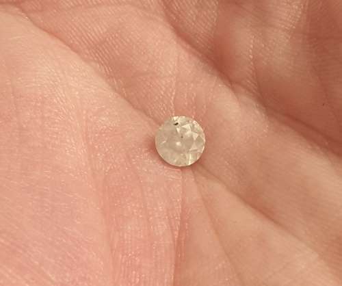 1.01ct Natural Loose White Diamond Commercial Grade Brilliant Round Cut