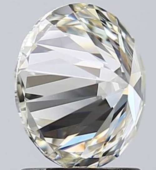 A Superb Top Quality 1.21ct Lab Certified Natural Round Cut Diamond VVS2 / J - Absolutely Gorgeous!