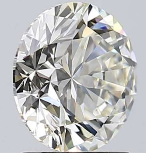 A Superb Top Quality 1.21ct Lab Certified Natural Round Cut Diamond VVS2 / J - Absolutely Gorgeous!