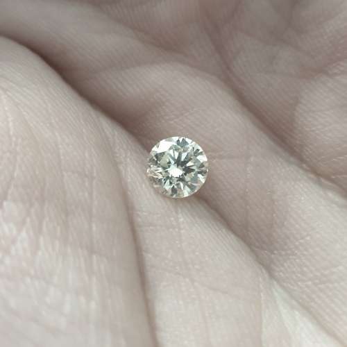 A Superb Top Quality 0.74ct Lab Certified Natural Round Cut Diamond VS1 ! Gorgeous!