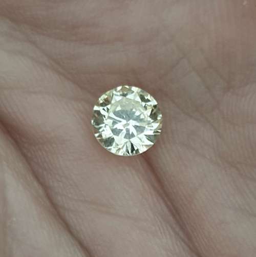 Huge 1.08ct IGL Lab Certified Natural Round Brilliant Cut Diamond VS1 / K ! Massive 6.5mm