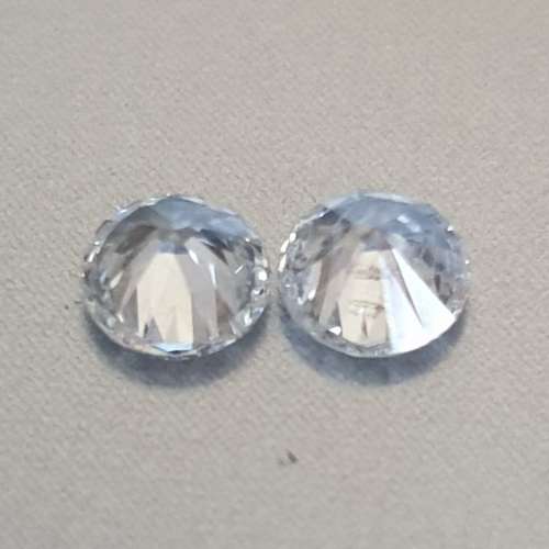 Beautiful Pair of 0.18ct EACH Natural Loose Diamonds Brilliant Round Cut SI1 / D !
