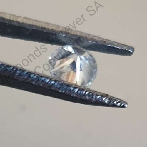 0.12ct Natural Loose Diamond Round Brilliant Cut VS1/D !  Stunning Brilliance !