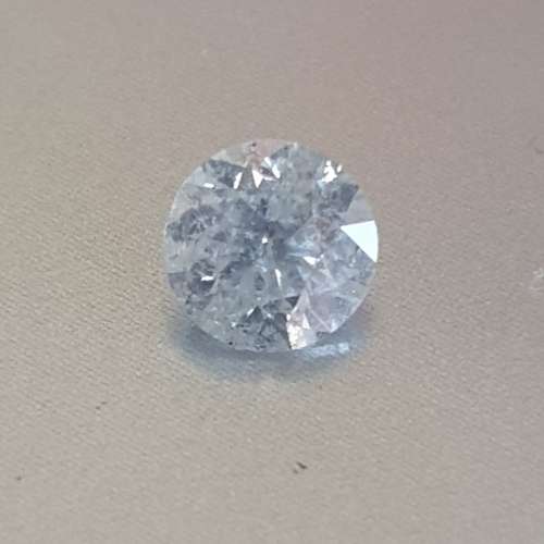 0.72ct IGL LAB Certified Natural Round Brilliant Cut Diamond SI2 / F