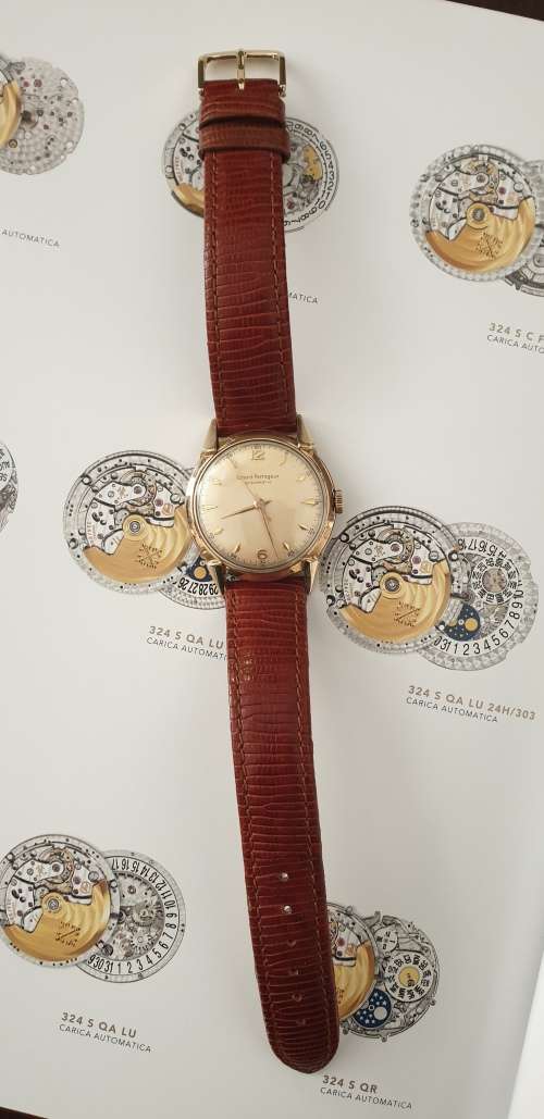 Stunning Vintage 1950's Girard Perregaux Hand-Winding watch 10K Gold Filled -  Excellent Condition!