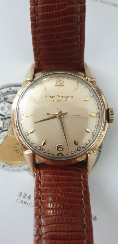 Stunning Vintage 1950's Girard Perregaux Hand-Winding watch 10K Gold Filled -  Excellent Condition!