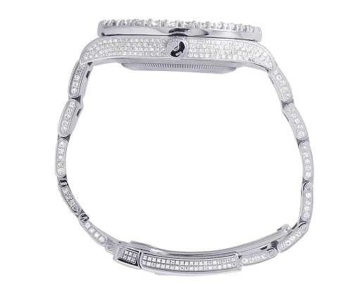 Investment Piece ! ROLEX Datejust II Mens Watch Encrusted with 18.75ct Natural Diamonds!