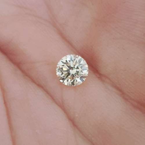 NEAR FLAWLESS BEAUTY ! 0.73ct Lab Certified Natural Round Cut Diamond VVS2 -  Ultimate Brilliance !