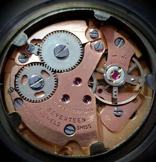 Ex. Rare Vintage 1950 Ulysse Nardin Mens Winding Wristwatch Near Pristine Condition ! Serviced !