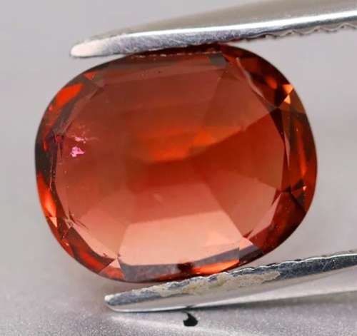 EGL Sealed & Certified | 2.64ct | Natural Untreated Intense Neon RedOrange Cuprian Tourmaline | VS |