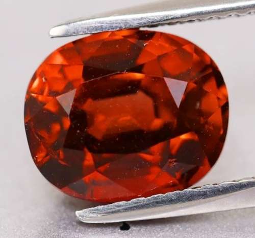 EGL Sealed & Certified | 2.64ct | Natural Untreated Intense Neon RedOrange Cuprian Tourmaline | VS |