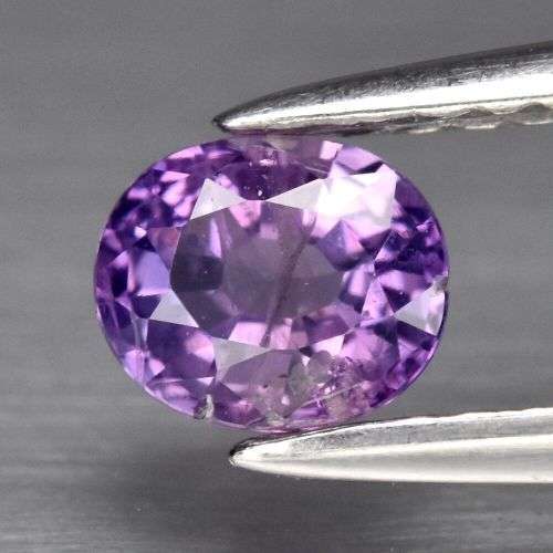 0.53ct Natural Mined Untreated Purple Sapphire | Oval Cut