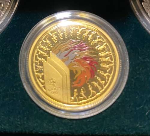 2000 Sydney Olympics Series VIII Three Coin Gold and Silver Set