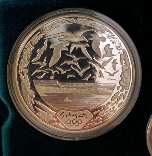 2000 Sydney Olympics Series VIII Three Coin Gold and Silver Set