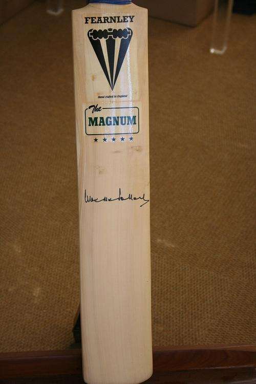 Graeme Pollock - SA "Cricketer Of The Century" autographed Duncan Fearnley Bat!