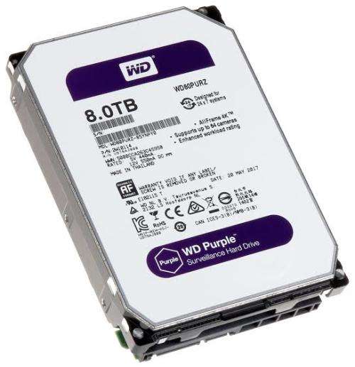 WD purple 8tb surveillance drives