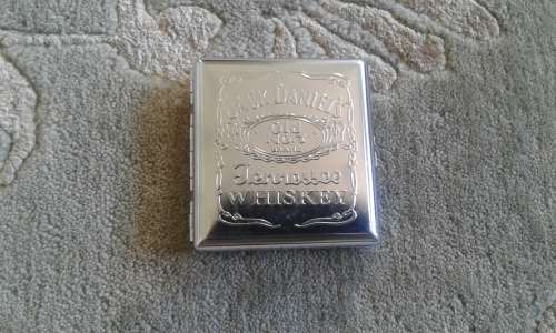 Jack Daniels Credit Debit Business Card or Cigarette Case - Embossed Old No. 7 for sale