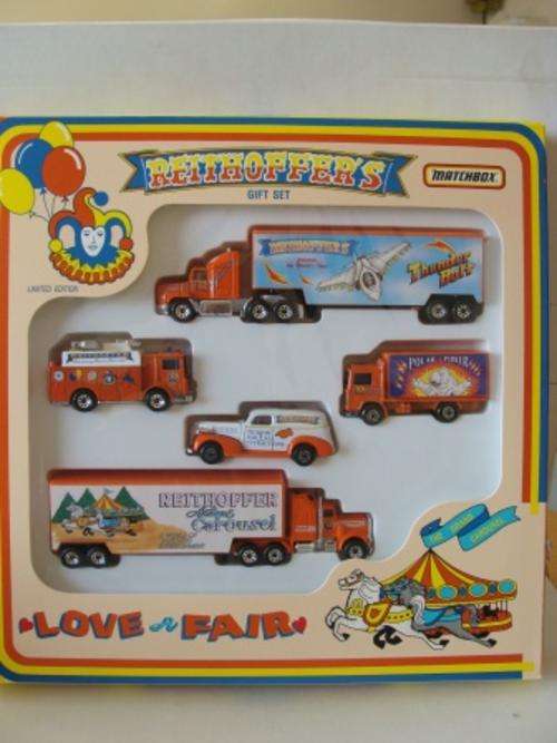 RARE MATCHBOX SUPERFAST "THE GRAND CAROUSEL" GIFT SET MIB