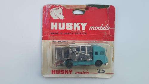 VINTAGE CORGI HUSKY SD REFUSE VAN #25 MADE IN GT.BRITAIN 1965