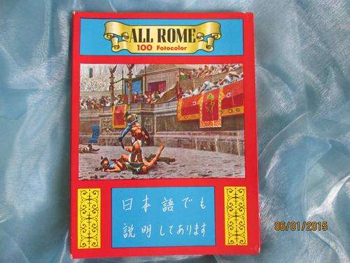 Rome Souvenier book of photos