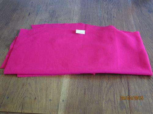 Pink fabric