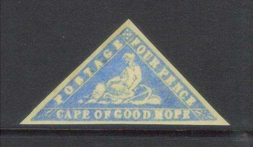 Cape of Good Hope Woodblock Forgery. 4d