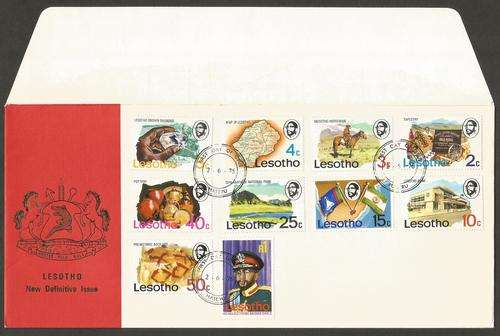 Lesotho FDC New Definitive series SG300-309