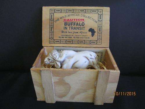 Dainty Craft handmade Buffalo in Gift Box