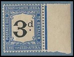 Union of SA. SACC4 1914 Postage Due MM