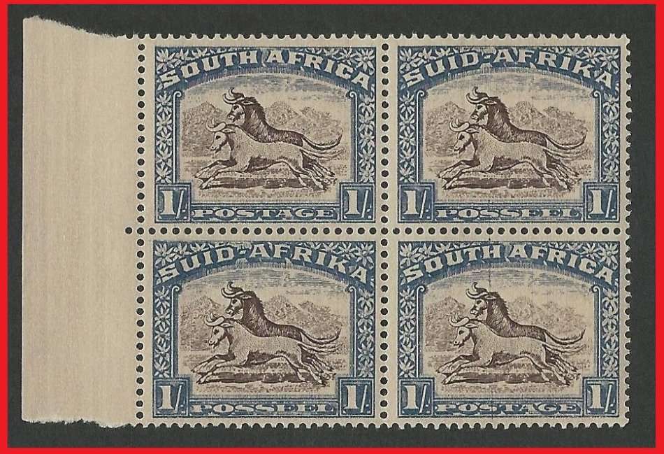 Union of SA. SACC61. 1/- Gnu. Unlisted constant variety.