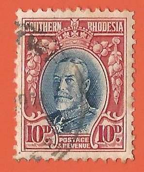 Southern Rhodesia Field Marshalls SACC24 Perf 12