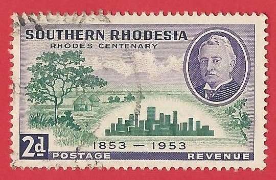 Southern Rhodesia SACC75 Cecil Rhodes Birth Centenary