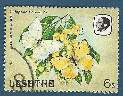Thematic Butterflies 1984 Lesotho