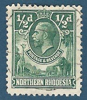 Northern Rhodesia 1925 Definitives