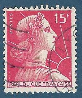 France 1955 New Marianne Type