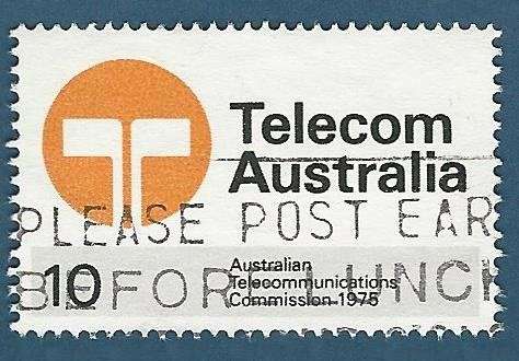 Australia SG601a Australia post and Telecommunications 1975